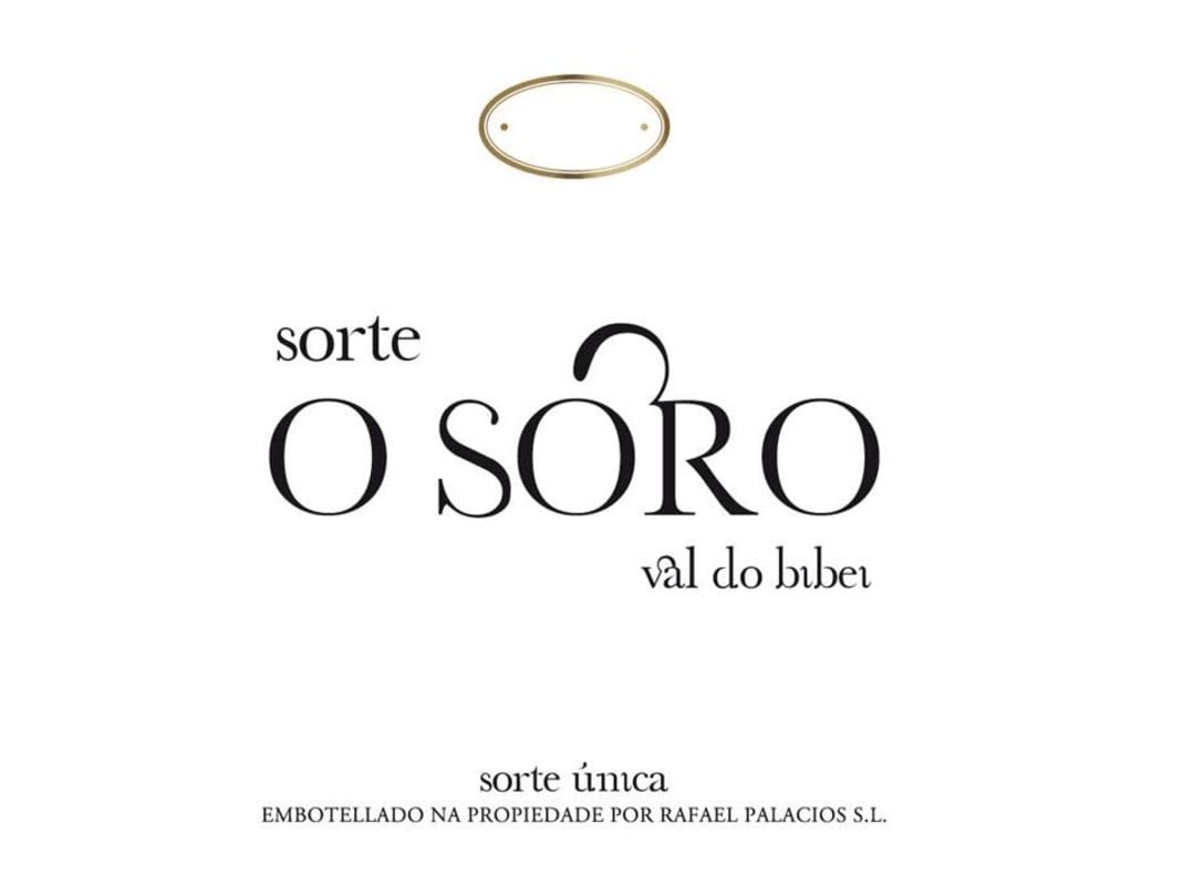 Rafael Palacios Valdeorras Sorte O Soro 2011 Front Label