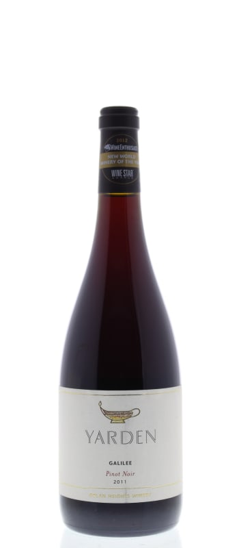 Yarden Pinot Noir (OK Kosher) 2011 Front Bottle Shot