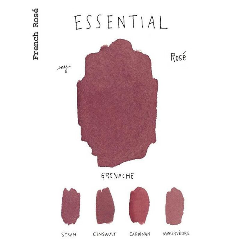 Richard Betts Wines My Essential Rose 2014 Front Label