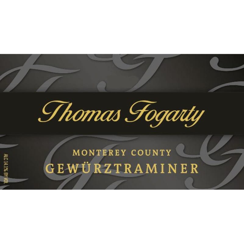 Fogarty Monterey Guwurztraminer 2013 Front Label