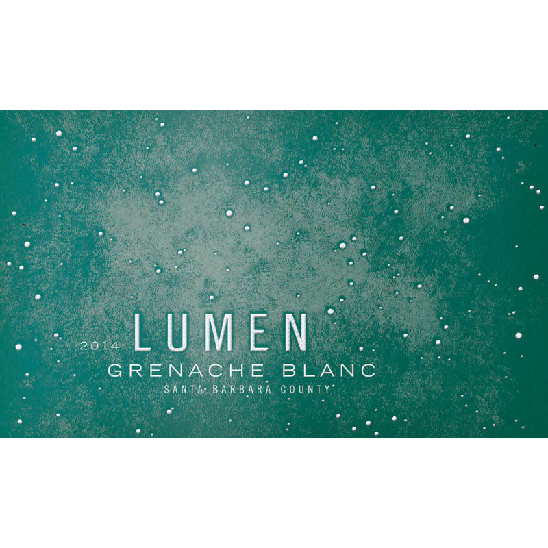 Lumen Grenache Blanc 2014 Front Label