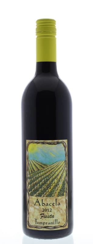 Abacela Fiesta Tempranillo 2012 Front Bottle Shot