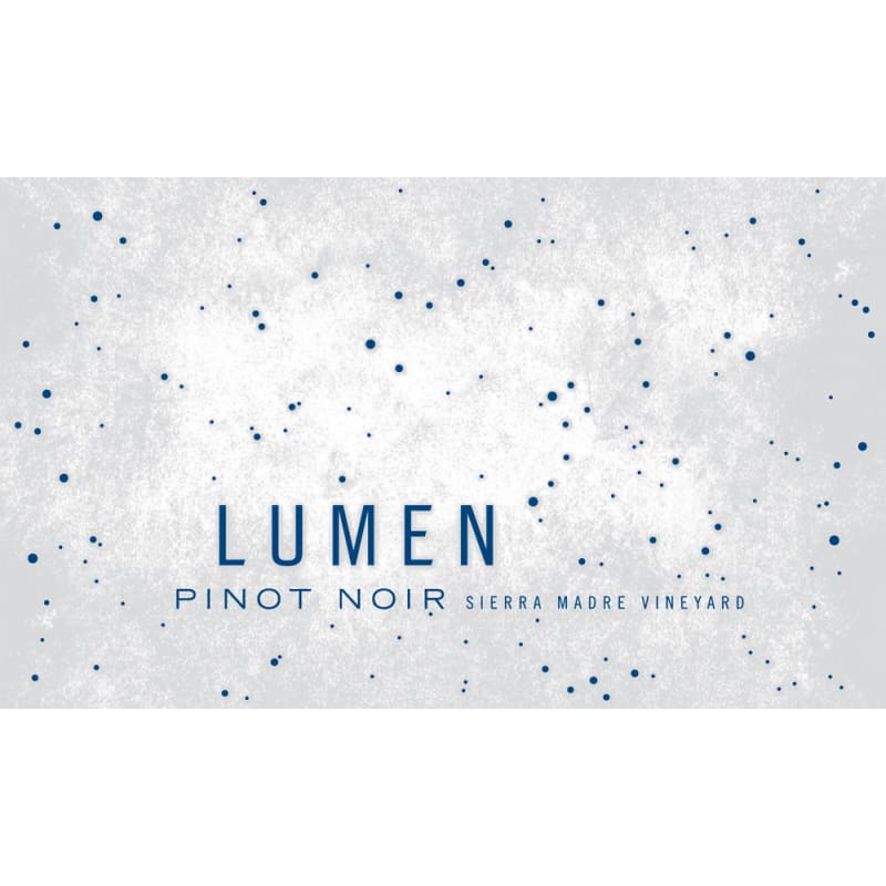 Lumen Sierra Madre Pinot Noir 2013 Front Label