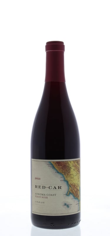 Red Car Sonoma Coast Pinot Noir 2013 Front Bottle Shot