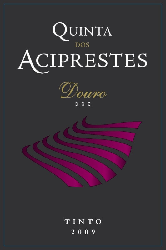 Real Companhia Velha Quinta dos Aciprestes Tinto 2009 Front Label