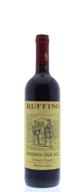 Ruffino Ducale Chianti Classico Riserva 2012 Front Bottle Shot