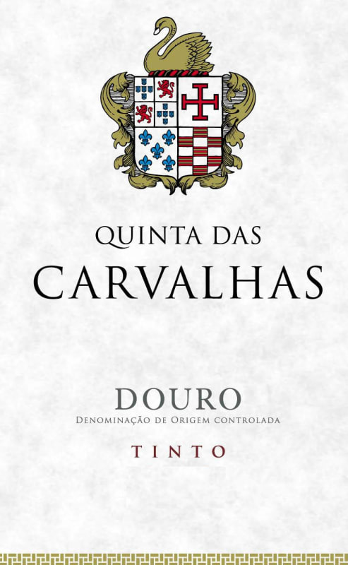 Real Companhia Velha Quinta das Carvalhas Tinto 2012 Front Label