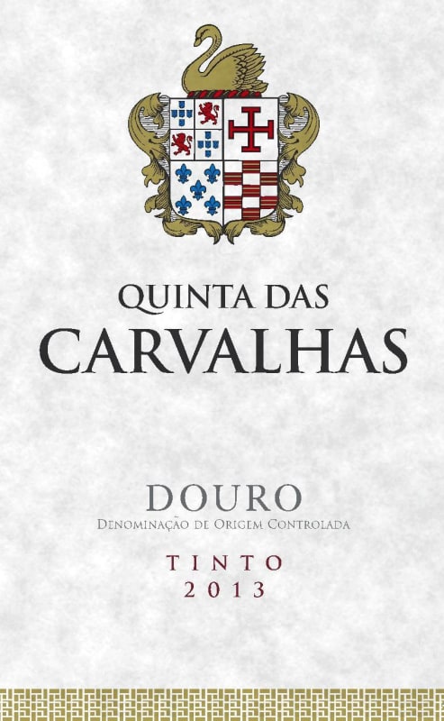 Real Companhia Velha Quinta das Carvalhas Tinto 2013 Front Label