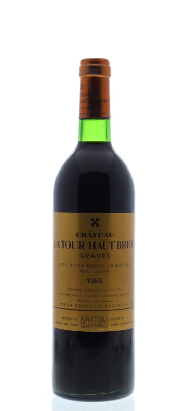 Chateau La Tour Haut Brion 1983 Front Bottle Shot