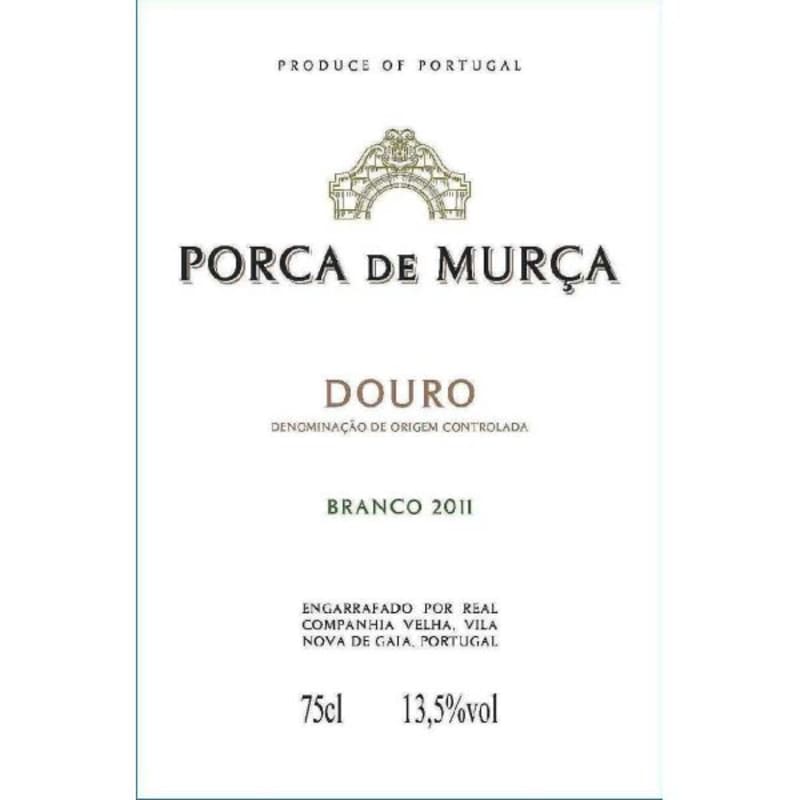 Real Companhia Velha Porca de Murca Branco 2011 Front Label