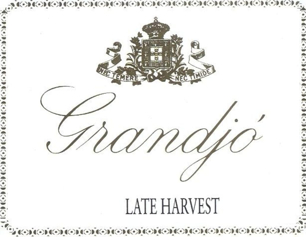 Real Companhia Velha Grandjo Late Harvest 2012 Front Label