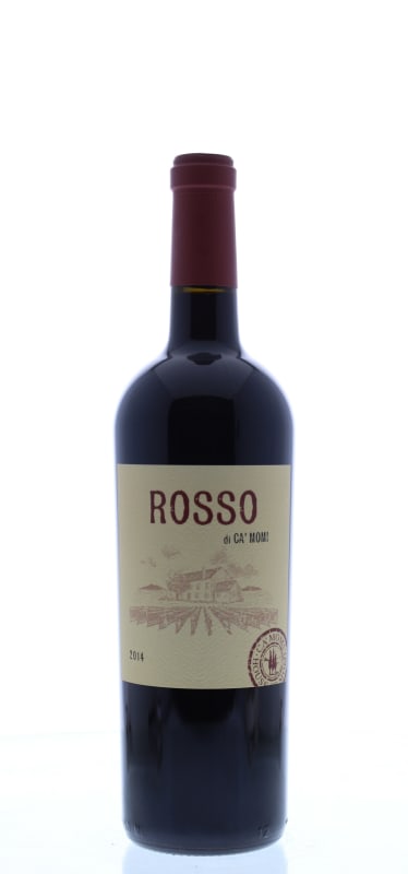 Ca' Momi Winery Rosso di Ca' Momi 2014 Front Bottle Shot