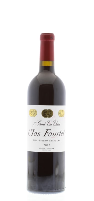 Clos Fourtet 2012 Front Bottle Shot