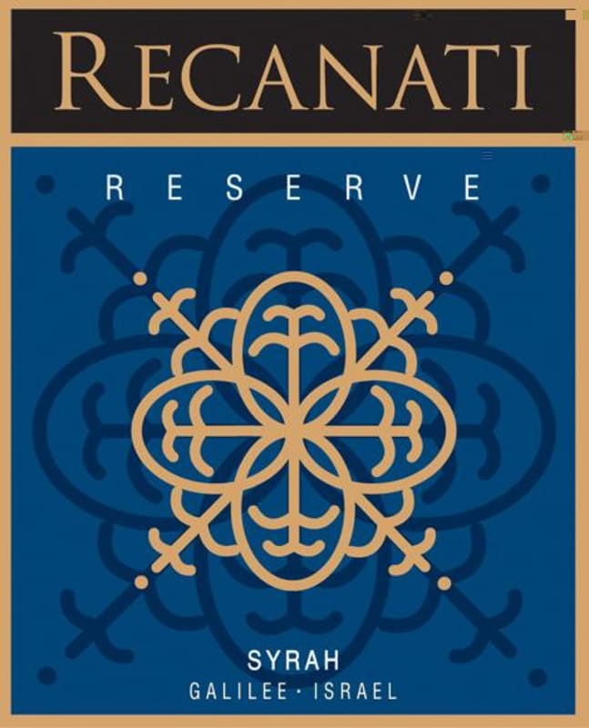 Recanati Reserve Shiraz (OU Kosher) 2007 Front Label