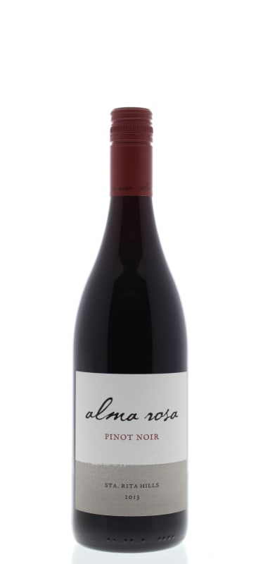 Alma Rosa Sta. Rita Hills Pinot Noir 2013 Front Bottle Shot