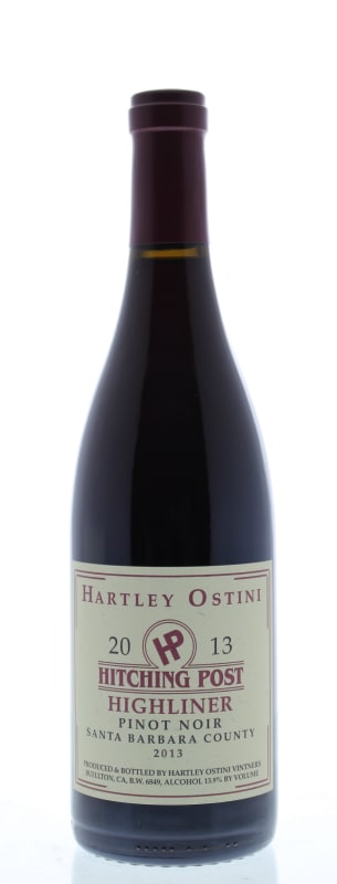 Hitching Post Highliner Pinot Noir 2013 Front Bottle Shot