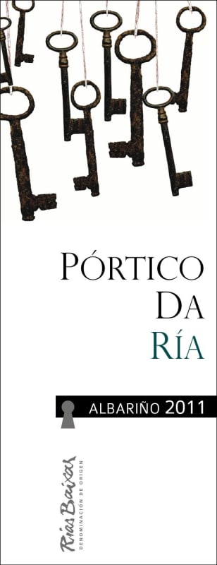 Bodegas Rectoral do Umia Portico da Ria Albarino 2011 Front Label