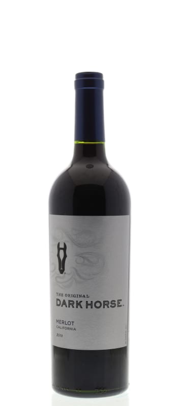 Dark Horse Merlot 2014 Front Bottle Shot