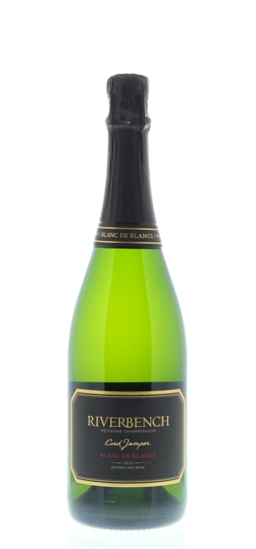 Riverbench Cork Jumper Blanc de Blancs 2012 Front Bottle Shot