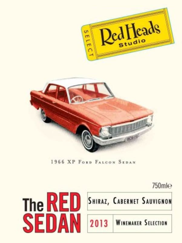 Redheads Studio The Red Sedan 2013 Front Label