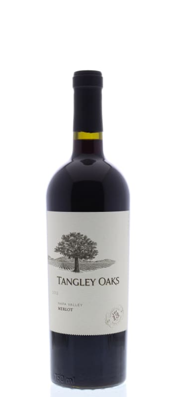 Tangley Oaks Merlot 2012 Front Bottle Shot