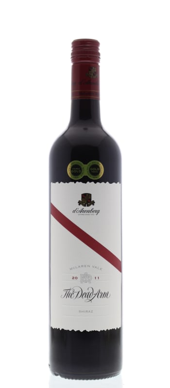d'Arenberg The Dead Arm Shiraz 2011 Front Bottle Shot