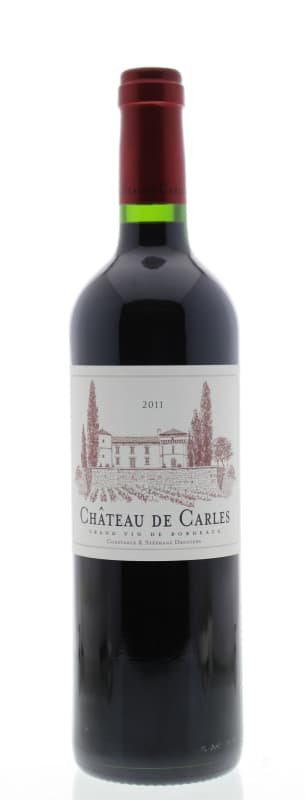 Chateau de Carles 2011 Front Bottle Shot