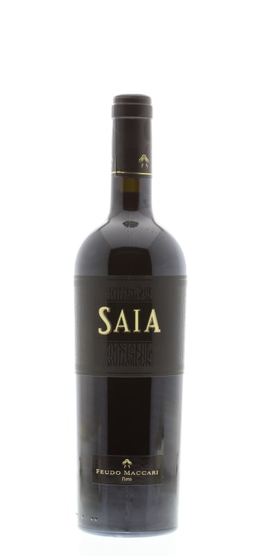 Feudo Maccari Saia 2013 Front Bottle Shot