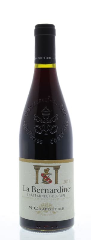 M. Chapoutier Chateauneuf-du-Pape La Bernardine 2013 Front Bottle Shot