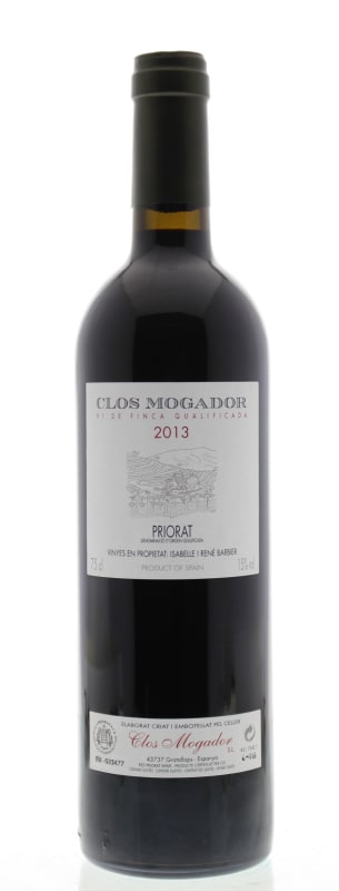 Clos Mogador Priorat 2013 Front Bottle Shot