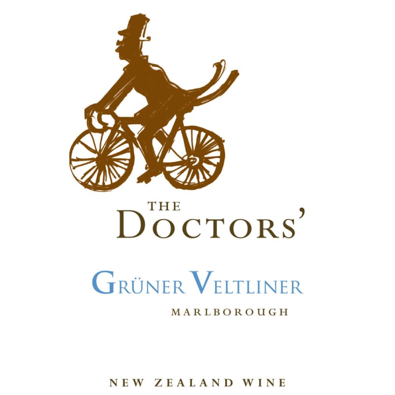 The Doctors' Gruner Veltliner 2014 Front Label