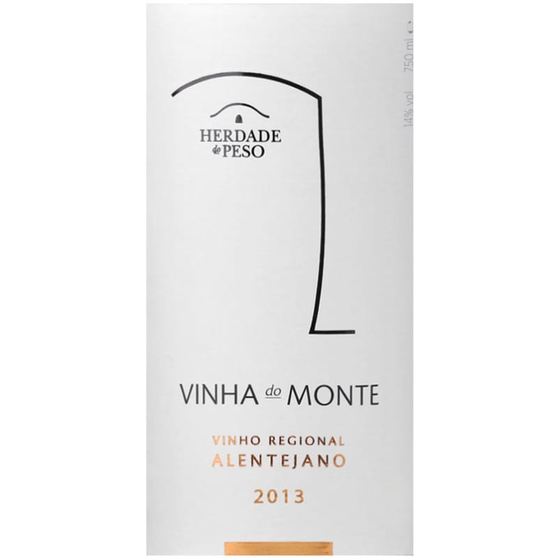 Sogrape Herdade de Peso Vinha Do Monte Red 2013 Front Label