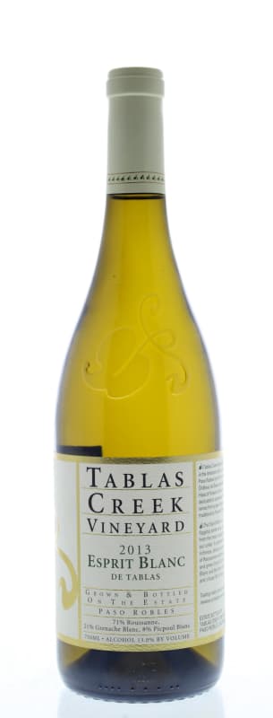 Tablas Creek Esprit de Tablas Blanc 2013 Front Bottle Shot