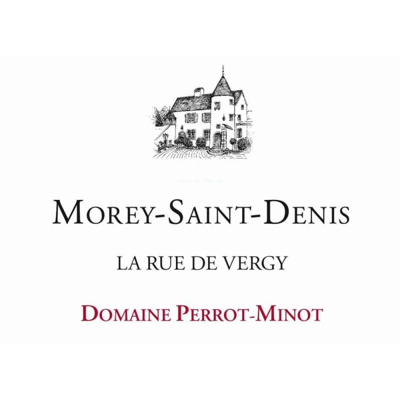 Domaine Perrot-Minot Morey-Saint-Denis La Rue de Vergy 2013 Front Label