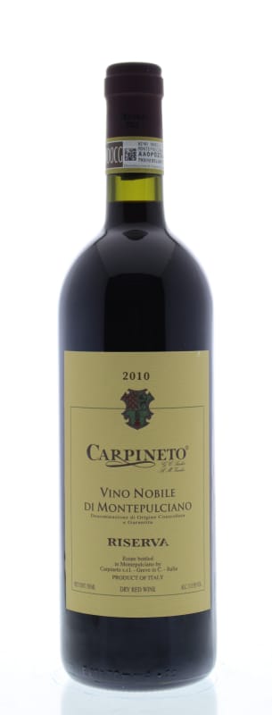 Carpineto Vino Nobile di Montepulciano Riserva 2010 Front Bottle Shot