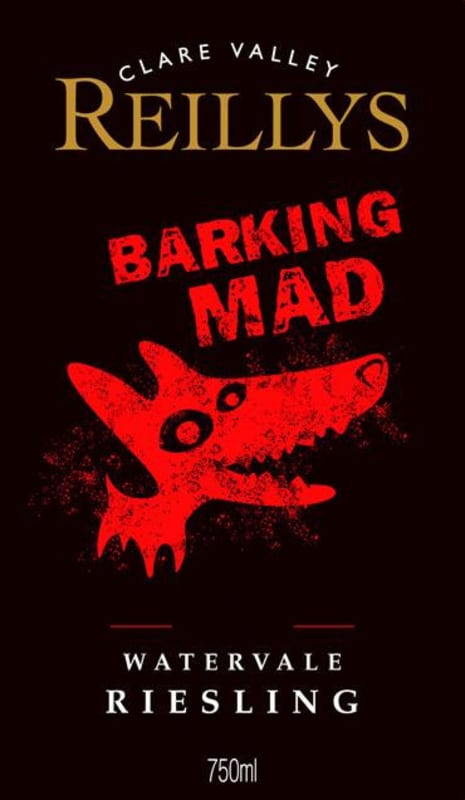 Reilly's Barking Mad Riesling 2012 Front Label