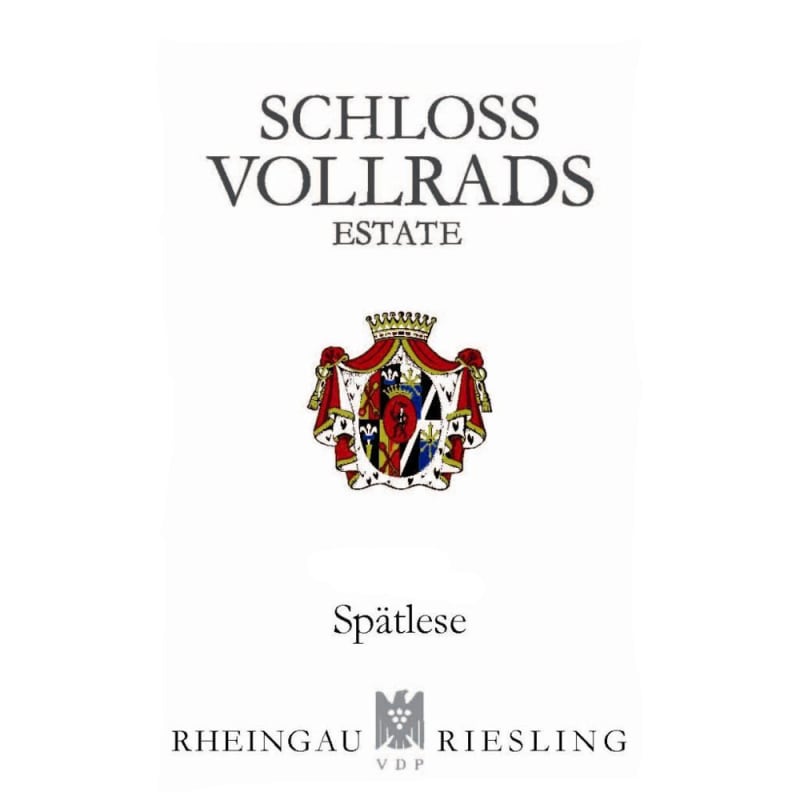 Schloss Vollrads Rheingau Riesling Spatlese 2013 Front Label