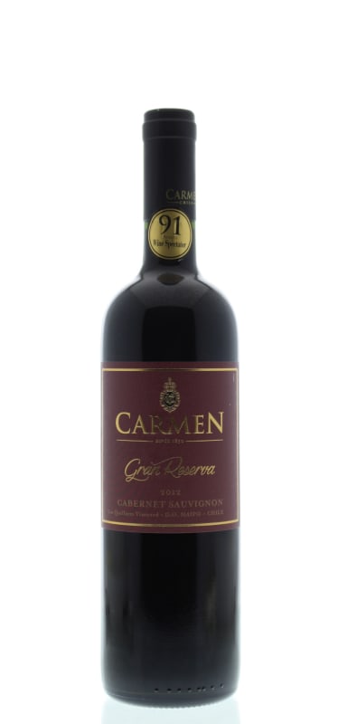 Carmen Gran Reserva Cabernet Sauvignon 2012 Front Bottle Shot