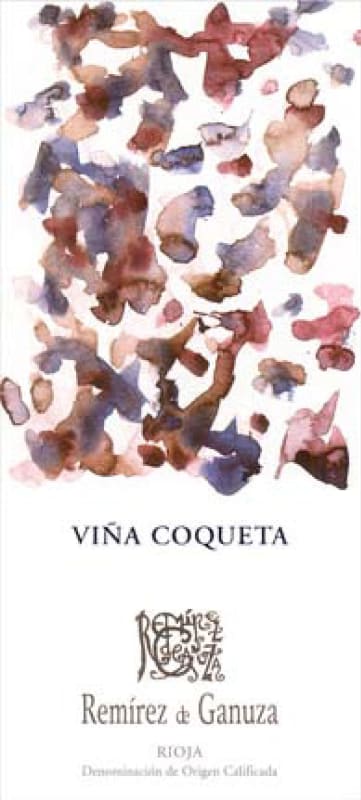 Remirez de Ganuza Vina Coqueta Reserva 2008 Front Label