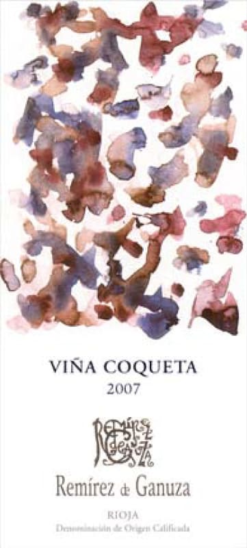 Remirez de Ganuza Vina Coqueta Reserva 2007 Front Label