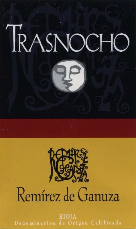 Remirez de Ganuza Trasnocho Rioja 2005 Front Label
