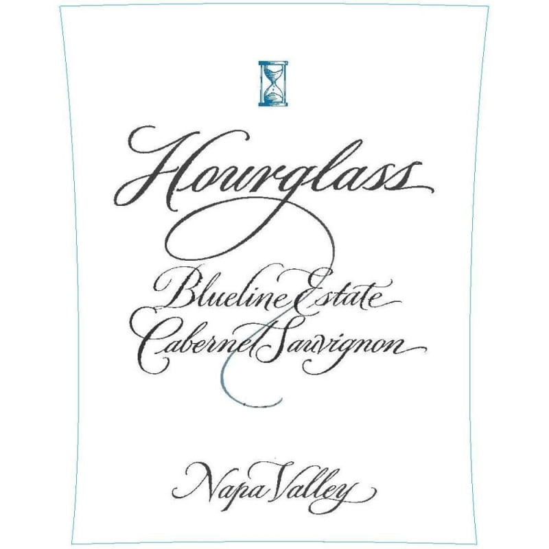 Hourglass Blueline Cabernet Sauvignon 2013 Front Label