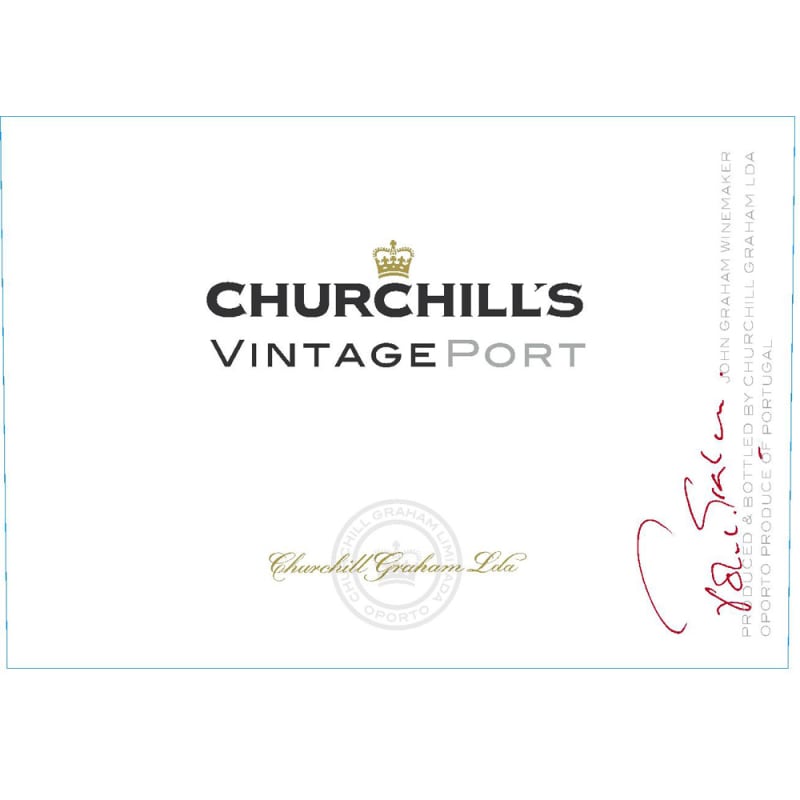 Churchill's Vintage Port (1.5 Liter Magnum) 2011 Front Label