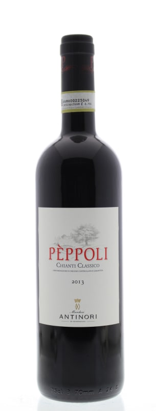 Marchesi Antinori Peppoli Chianti Classico 2013 Front Bottle Shot