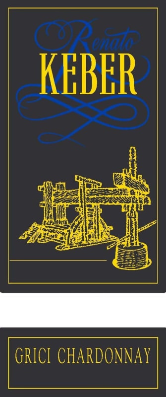 Renato Keber Grici Chardonnay 2006 Front Label