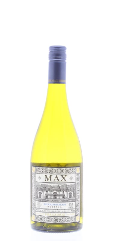 Errazuriz Max Reserva Sauvignon Blanc 2015 Front Bottle Shot