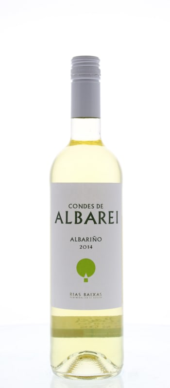 Condes de Albarei Albarino 2014 Front Bottle Shot