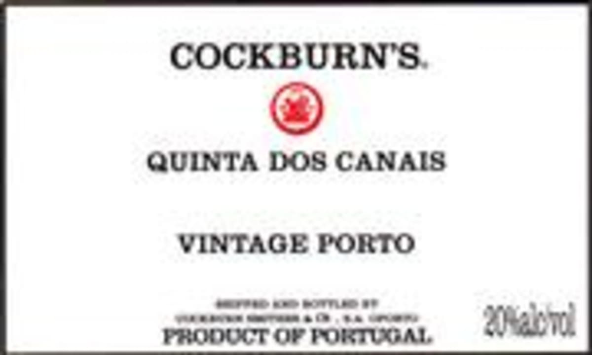 Cockburn's Quinta dos Canais 1995 Front Label