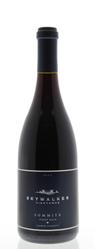 Skywalker Vineyards Sommita Pinot Noir 2012 Front Bottle Shot