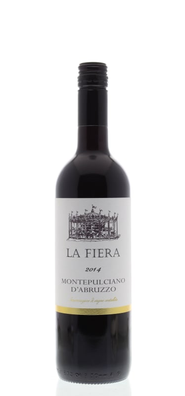 La Fiera Montepulciano d'Abruzzo 2014 Front Bottle Shot